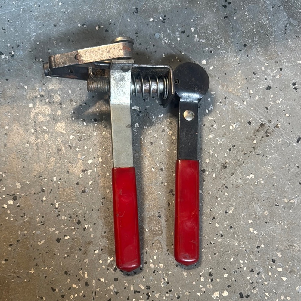Vintage USA Made On Car Valve Spring Compressor Special Service Tool
